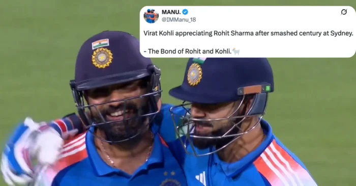 Fans go berserk as Rohit Sharma’s ton and Virat Kohli’s half-century propel India to comprehensive win over Australia in 3rd ODI Fans go berserk as Rohit Sharma’s ton and Virat Kohli’s half-century propel India to comprehensive win over Australia in 3rd ODI