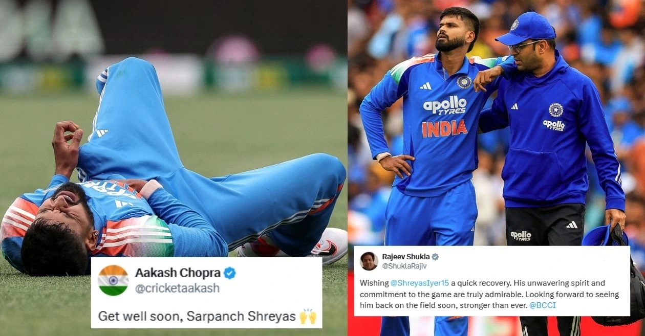 Fans rally behind Shreyas Iyer with prayers as he gets hospitalised after painful spleen injury during AUS vs IND 3rd ODI