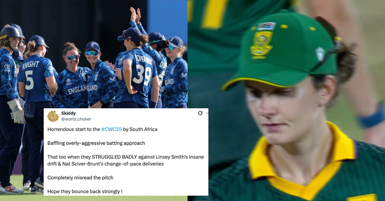 Fans react as England annihilate South Africa in their opening match of Women’s World Cup 2025