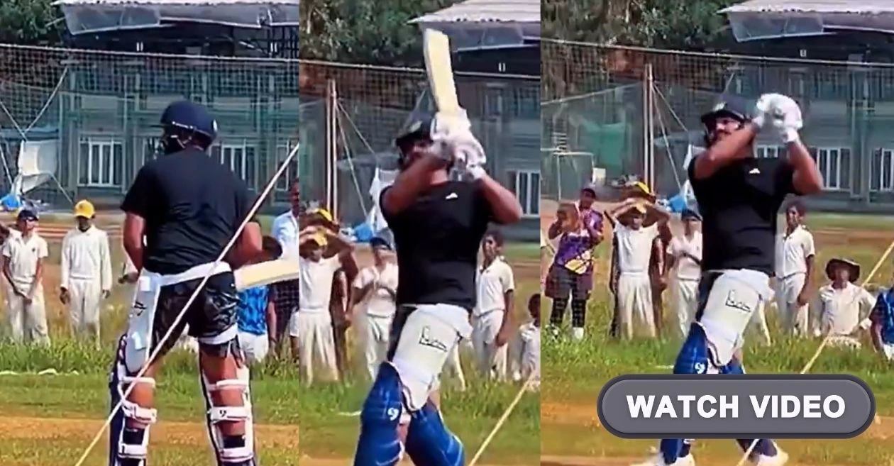 WATCH: Indian fans remind Rohit Sharma of unfinished ODI World Cup 2027 dream during training ahead of Australia tour