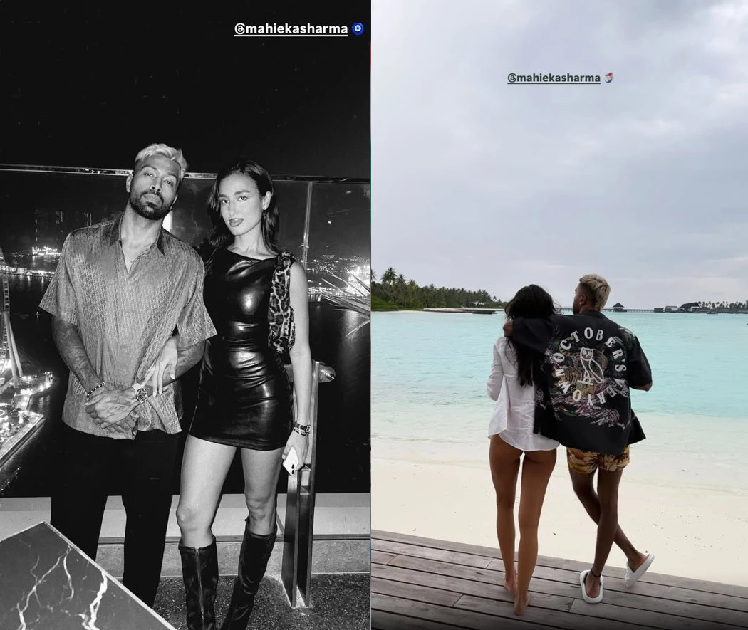 Hardik Pandya, Mahieka Sharma