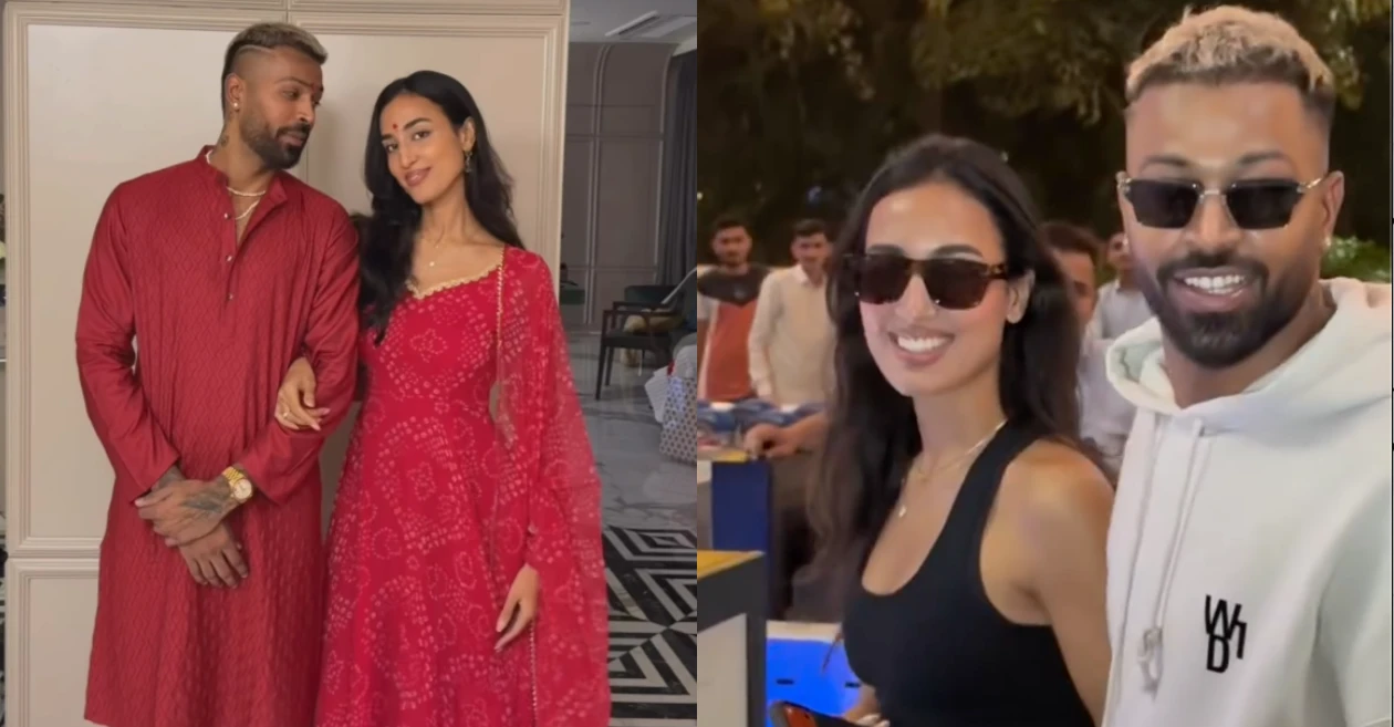 WATCH: Hardik Pandya jets off with girlfriend Mahieka Sharma after Diwali celebration; fans dub them the new power couple