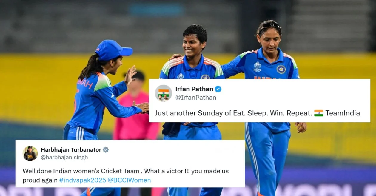 Fans erupt as India overpower Pakistan by 88 runs to reach top of Women’s World Cup 2025 points table
