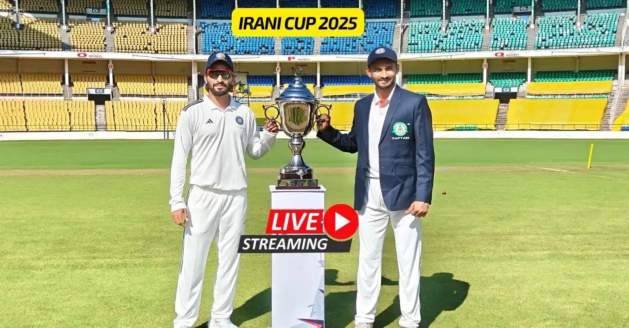 Irani Cup 2025: Date, Time, Venue, Broadcast and Live Streaming details