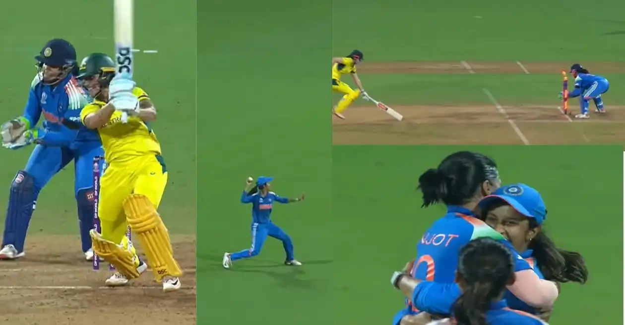 WATCH: Jemimah Rodrigues runs out Tahlia McGrath with a stunning throw in Women’s World Cup semi-final