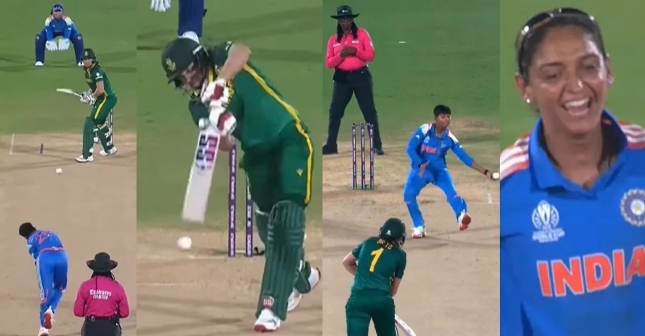 Women’s World Cup 2025 [WATCH]: Kranti Goud pulls off a screamer to remove Tazmin Brits in IND-W vs SA-W match