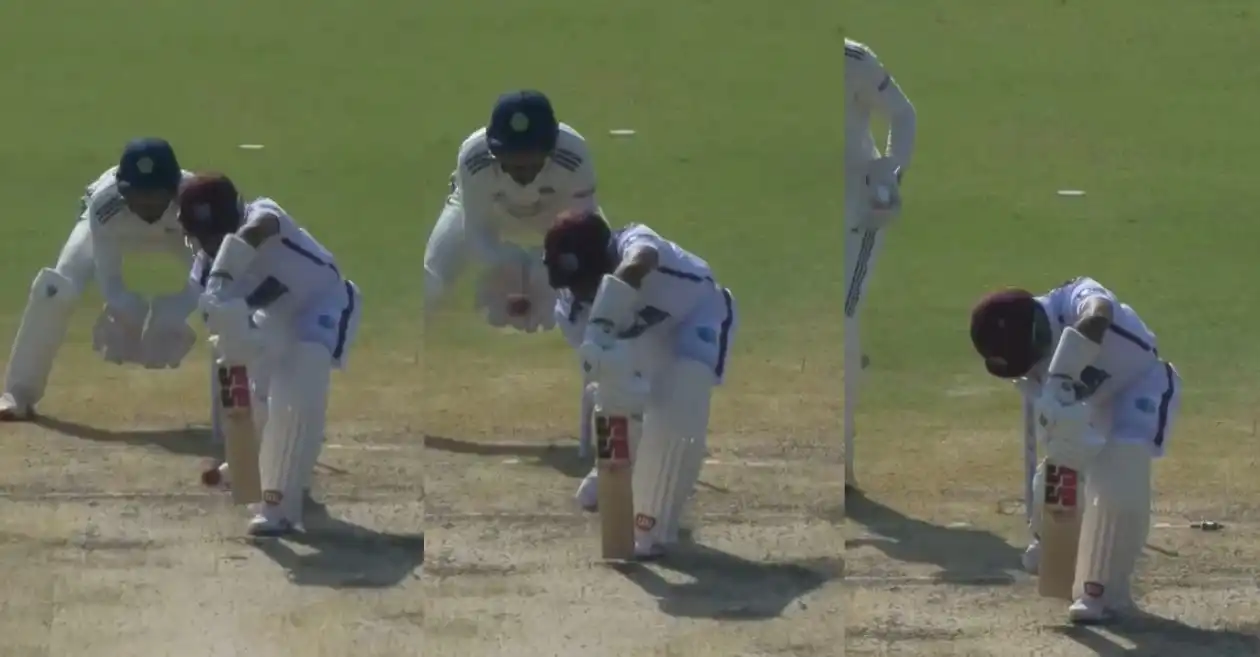 IND vs WI [WATCH]: Kuldeep Yadav cleans up Shai Hope with a jaffa on Day 3 of the second Test