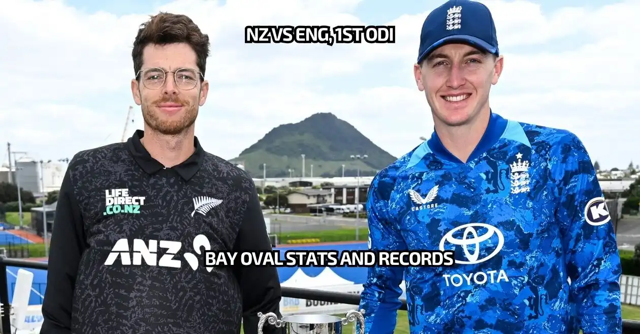 NZ vs ENG: Pitch Report for 1st ODI, Bay Oval Stats and Records