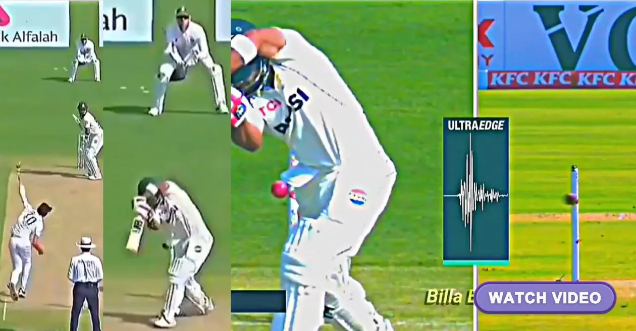 PAK vs SA [WATCH]: Abdullah Shafique survives as bails stay intact despite ball hitting off-stump on Day 2 of Rawalpindi Test