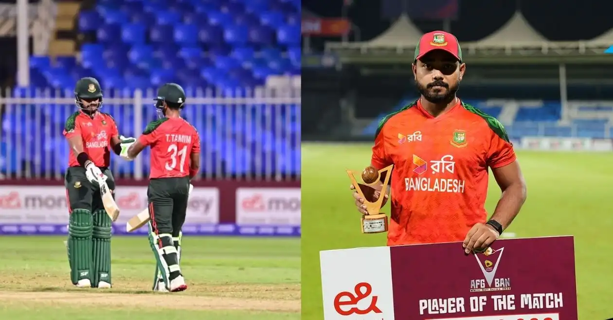 Parvez Hossain Emon sizzles in Bangladesh’s emphatic win over Afghanistan in 1st T20I