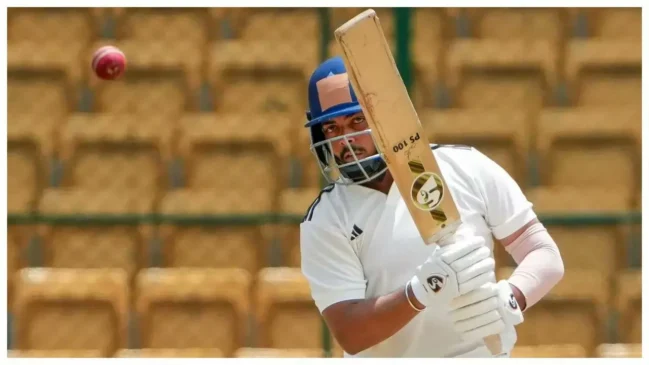 Prithvi Shaw fastest Ranji double hundred