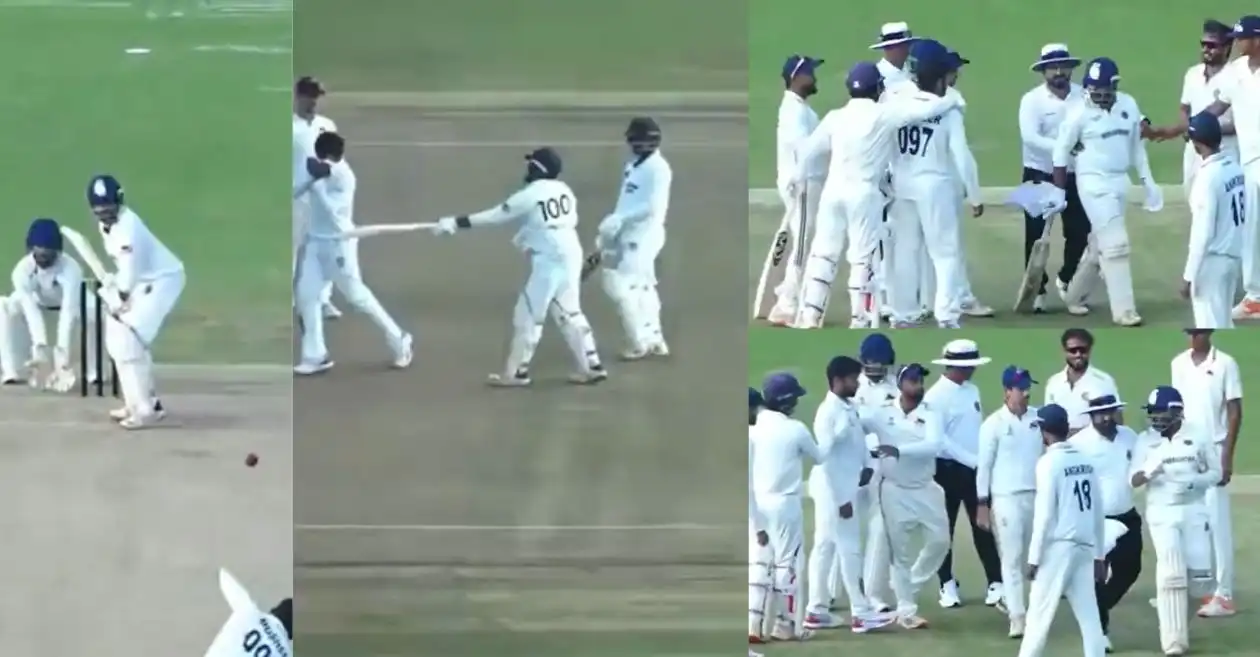 WATCH: Prithvi Shaw loses his cool, tries to hit Musheer Khan with a bat in Maharashtra vs Mumbai warm-up clash