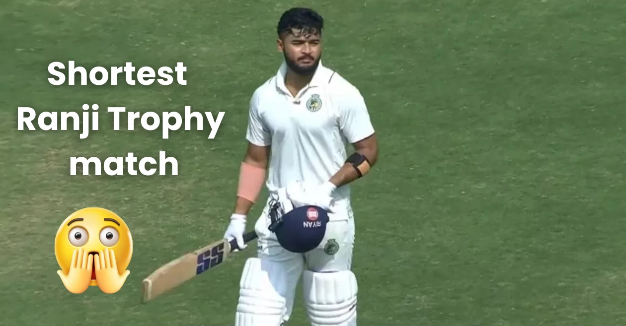 Shortest match in Ranji Trophy history: Riyan Parag’s Assam suffer defeat against Services