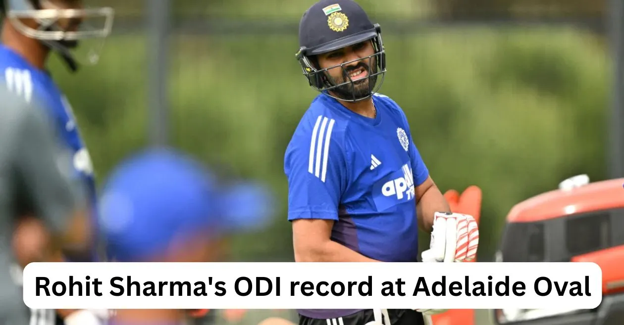 AUS vs IND: Rohit Sharma’s ODI record at Adelaide Oval