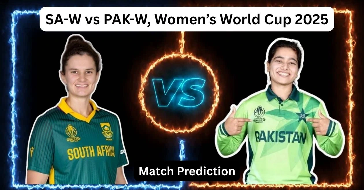 SA-W vs PAK-W, Women’s World Cup 2025 Match Prediction: Who will win today’s game between South Africa and Pakistan?