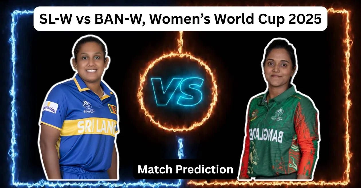 SL-W vs BAN-W, Women’s World Cup 2025 Match Prediction: Who will win today’s game between Sri Lanka and Bangladesh?