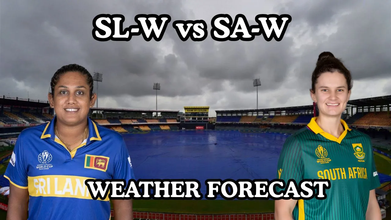 SL-W vs SA-W: Rain to play spoiler in Colombo? Here’s the hourly weather forecast for ICC Women’s World Cup 2025 game