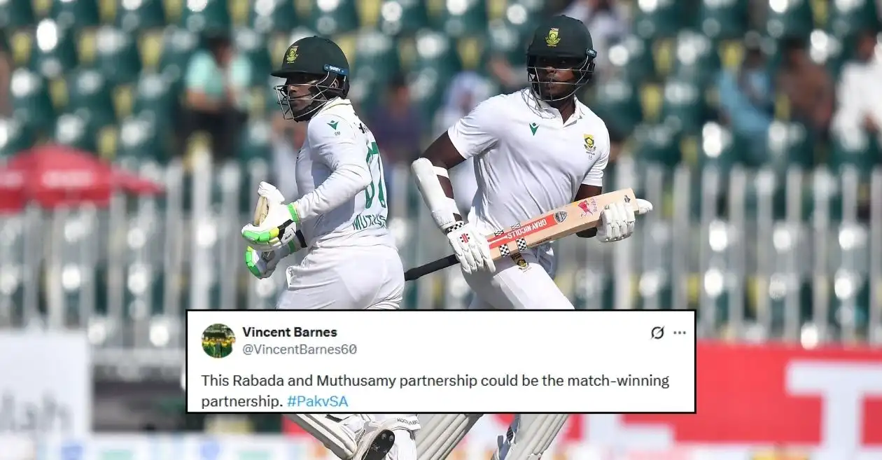 Fans go wild as Senuran Muthusamy and Kagiso Rabada power South Africa to 71-run lead over Pakistan on Day 3 of 2nd Test