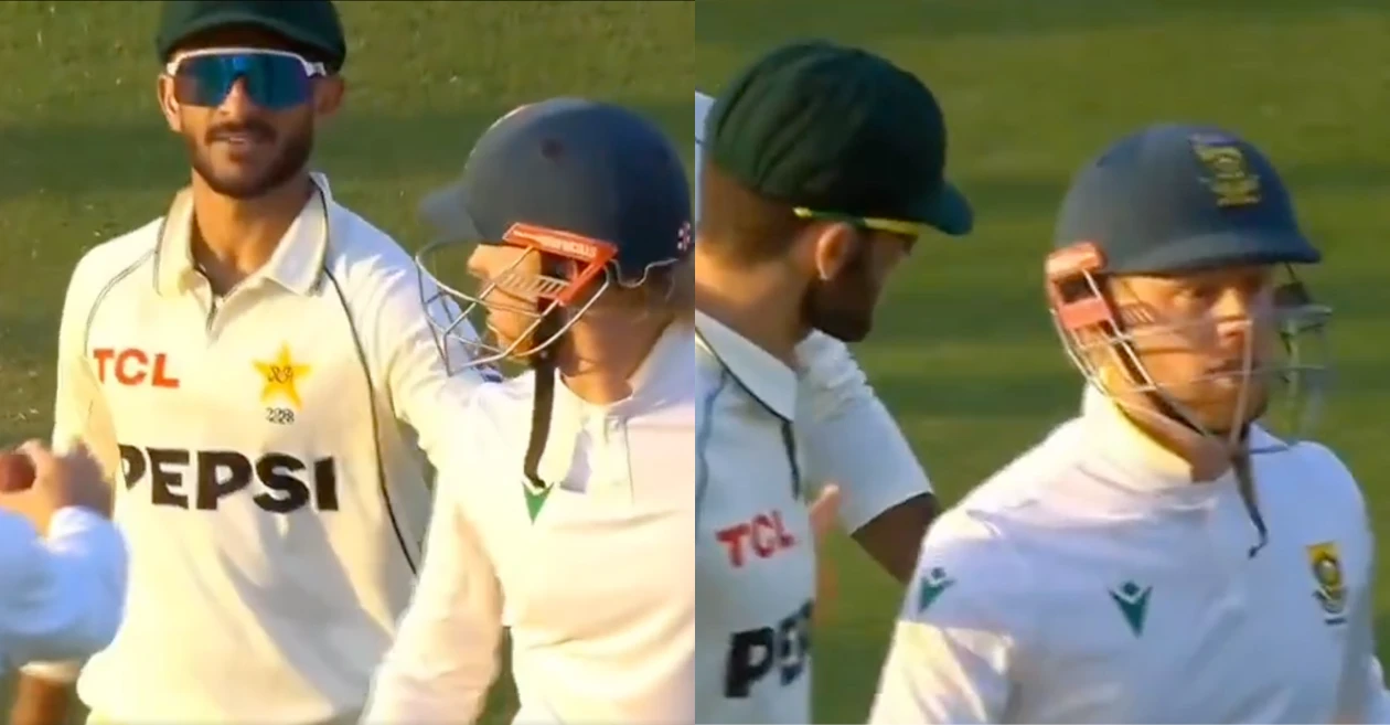 PAK vs SA [WATCH]: Kyle Verreynne’s heated exchange with Pakistan players sparks drama on Day 2 of Lahore Test