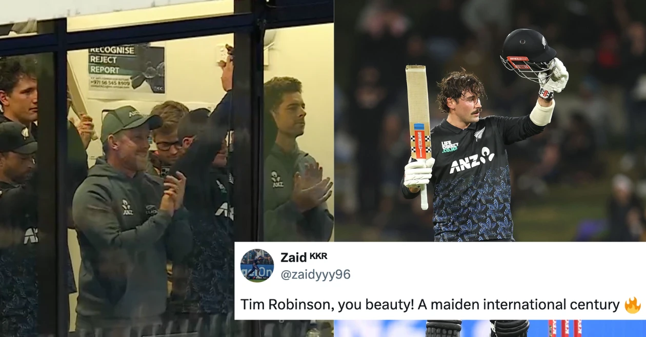 NZ vs AUS: Fans react as Tim Robinson smashes maiden T20I century against Australia