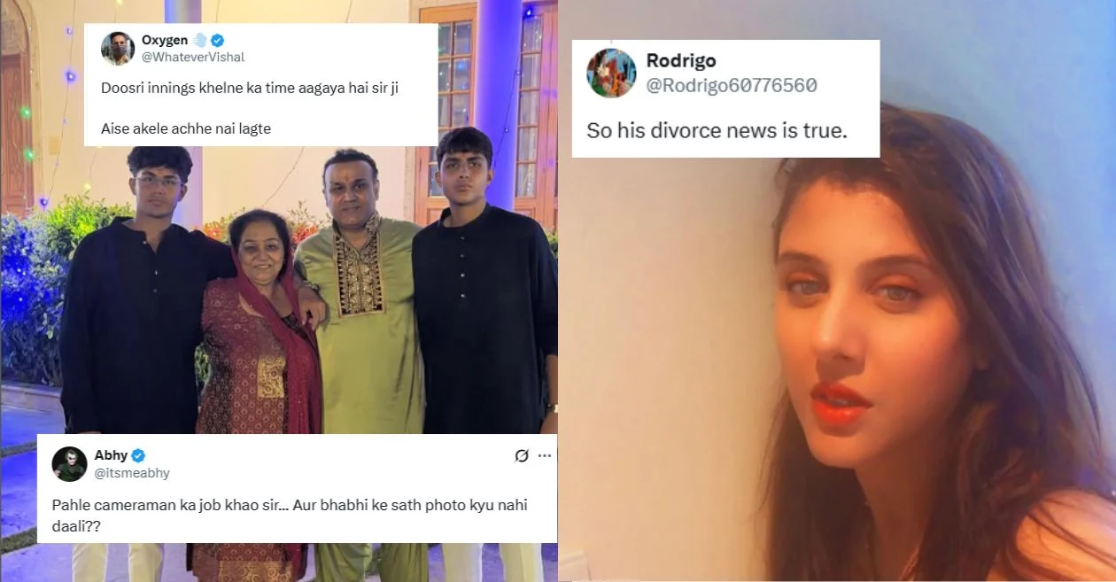 Fans ignite debate over Virender Sehwag’s Diwali post after wife Aarti’s absence amid divorce rumours