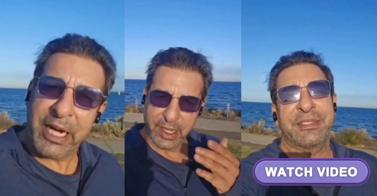 WATCH: Wasim Akram slams media for using his image in connection with spy arrest in India with same name