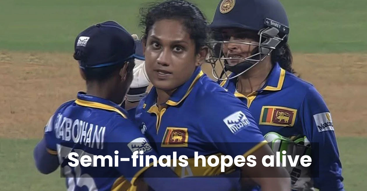 Women’s World Cup 2025: Here’s how Sri Lanka can still qualifty for the semifinals