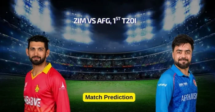 ZIM vs AFG, 1st T20I Match Prediction: Who will win today’s game between Zimbabwe and Afghanistan? ZIM vs AFG, 1st T20I Match Prediction: Who will win today’s game between Zimbabwe and Afghanistan?
