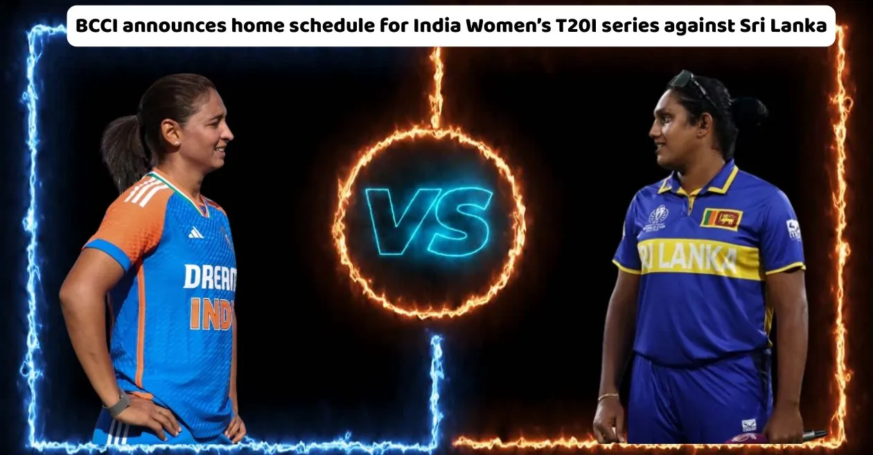 BCCI announces home schedule for Women’s T20I series between India and Sri Lanka