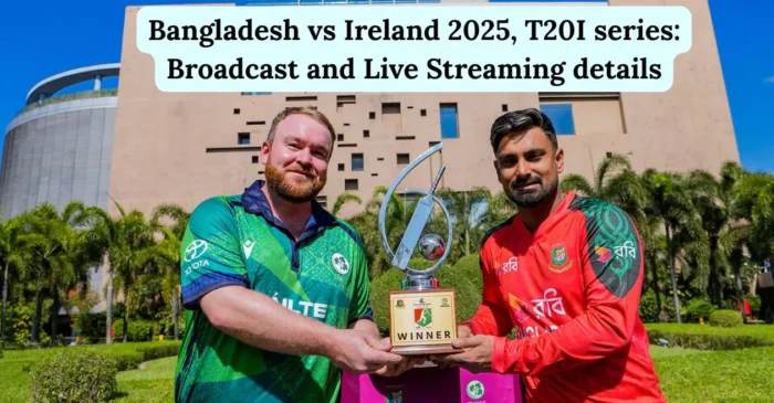 Bangladesh vs Ireland 2025, T20I series: Date, Match Time, Broadcast and Live Streaming details
