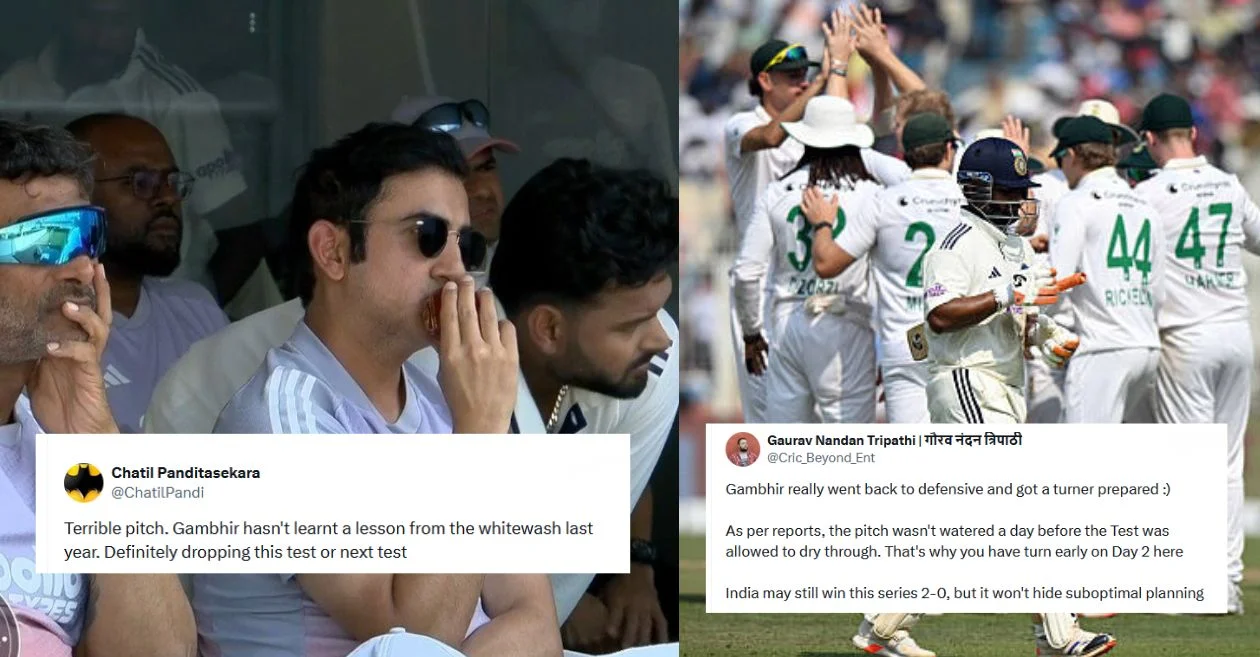 Fans left boiling after India suffers a tragic batting collapse against South Africa on Day 2 of Kolkata Test