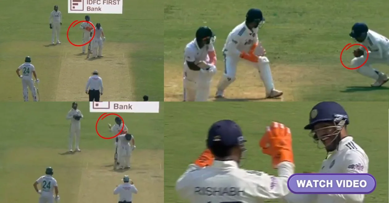 WATCH: Rishabh Pant’s clever stump mic tactic leads to Temba Bavuma’s wicket on the next ball | IND vs SA, Kolkata Test