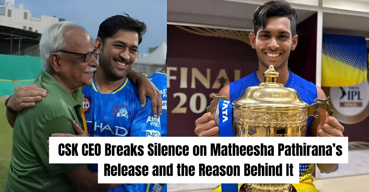 IPL 2026: Why did CSK release Matheesha Pathirana? CEO Kasi Viswanathan breaks silence on the high-profile decision