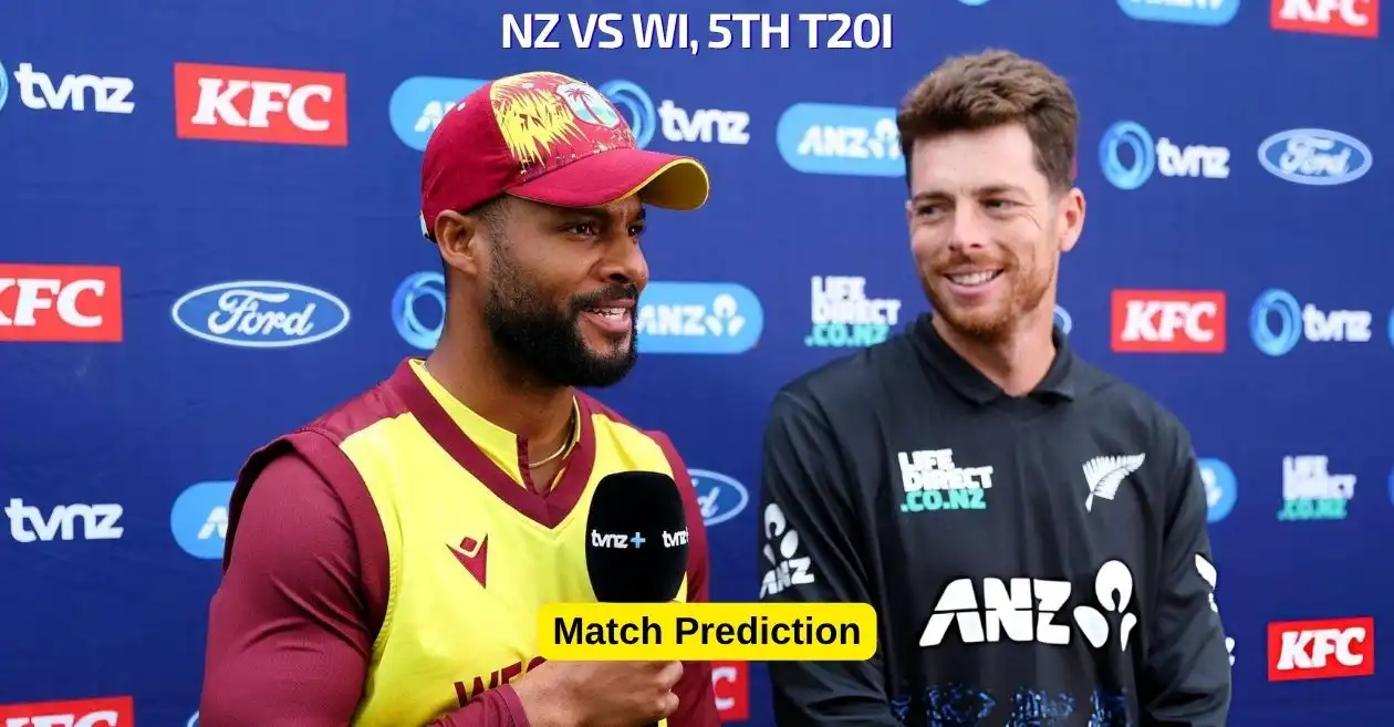 NZ vs WI, 5th T20I Match Prediction: Who will win today’s game between New Zealand and West Indies?