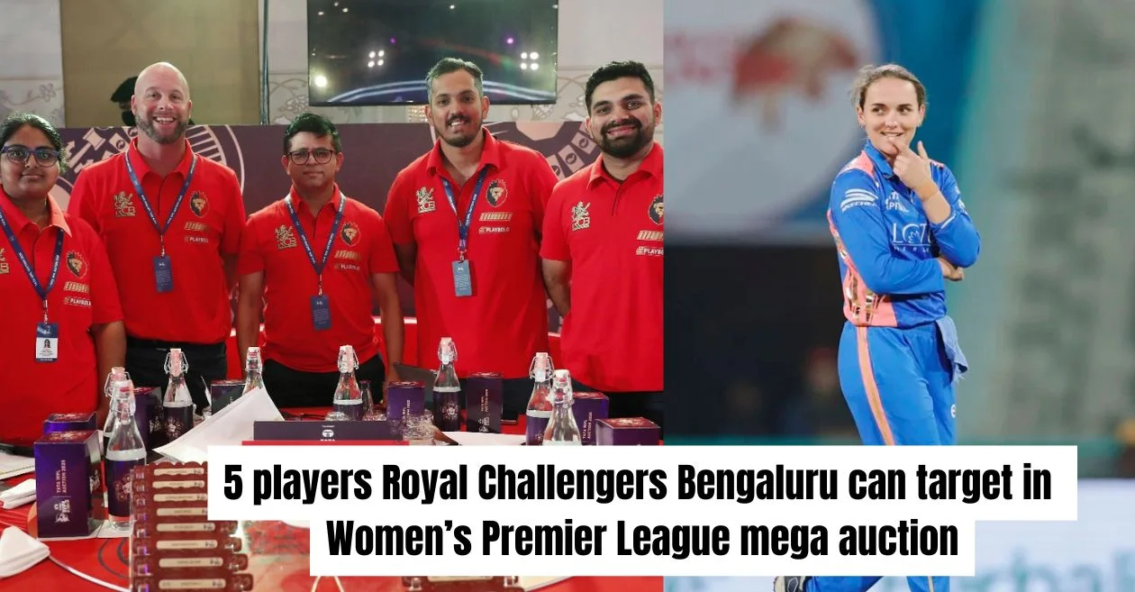 WPL 2026: 5 players Royal Challengers Bengaluru can target in Women’s Premier League mega auction