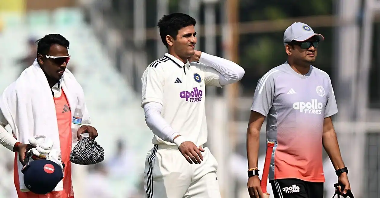 IND vs SA: Neck spasm rules out Shubman Gill from the remainder of first Test in Kolkata