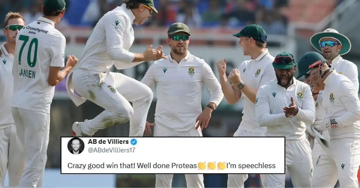 Fans erupt as South Africa end 15-year drought with stunning win over India in the first Test