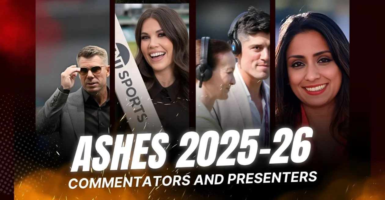 Ashes 2025-26: From Isa Guha, Becky Ives to David Warner, Alastair Cook – Here’s the full list of commentators and presenters for AUS vs ENG Test series