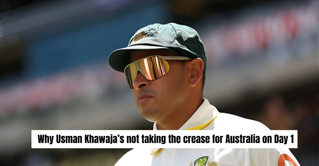 Here’s why Usman Khawaja isn’t opening for Australia on Day 1 of Ashes 2025-26 Perth Test against England