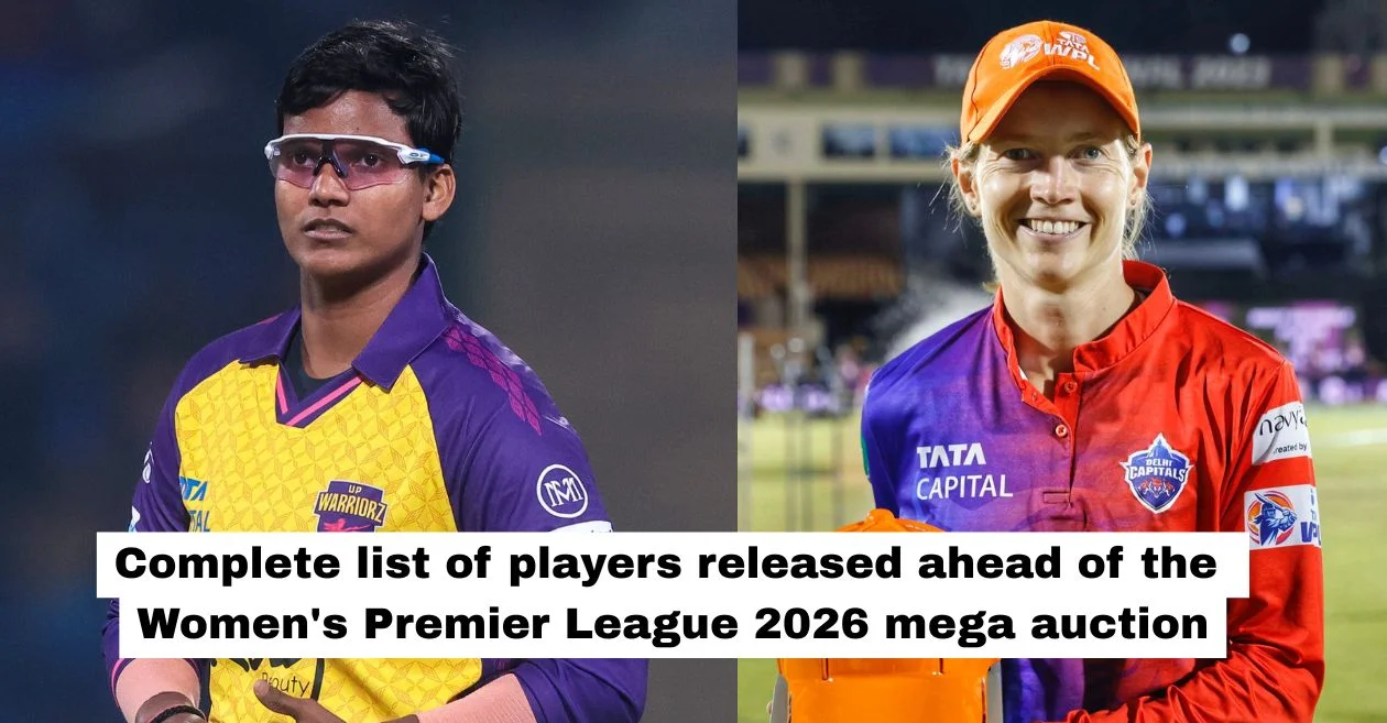 WPL 2026 Retention: From Deepti Sharma to Meg Lanning – Complete list of players released ahead of the Women’s Premier League mega auction