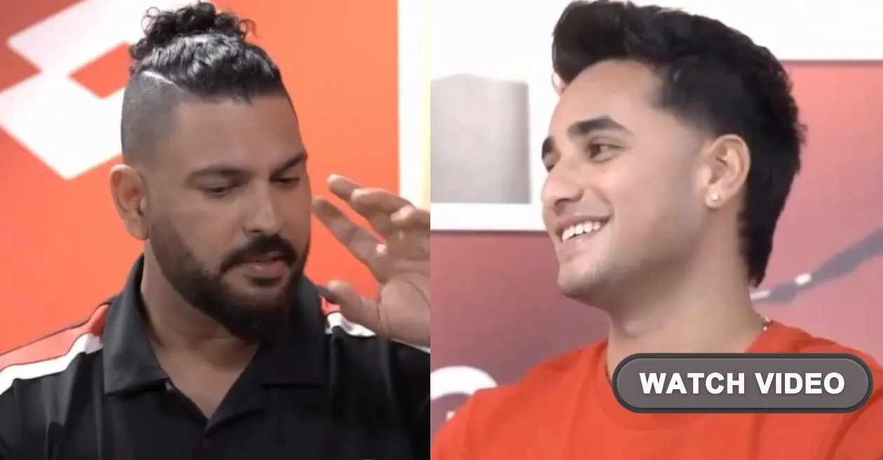 WATCH: Yuvraj Singh humorously spills the beans on Abhishek Sharma’s hidden obsession