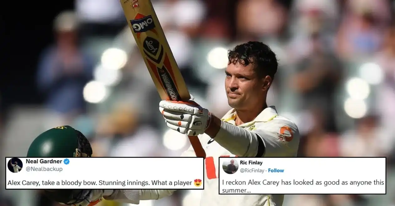 Ashes 2025-26: Fans erupt as Alex Carey lights up Adelaide Oval with magnificent ton on Day 1 of third Test