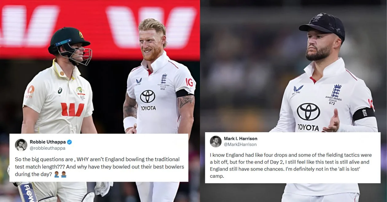 Ashes 2025-26: Fans react after Australia tightens grip on Day 2 of Pink-Ball Test as England struggles in the field