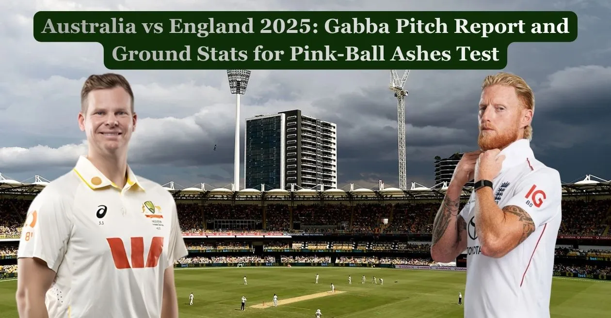 AUS vs ENG, Ashes 2025-26: Pitch report for pink-ball Test, Gabba Stats and Records