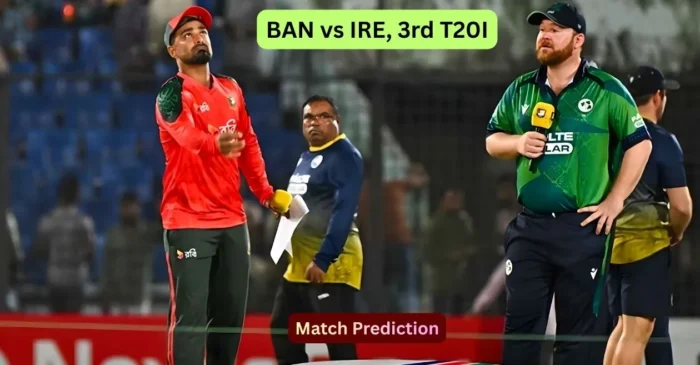 BAN vs IRE, 3rd T20I Match Prediction: Who will win today’s game between Bangladesh and Ireland?