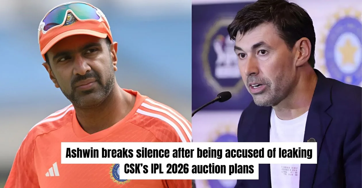 Ravichandran Ashwin faces accusations of revealing CSK’s IPL 2026 auction plans; breaks his silence
