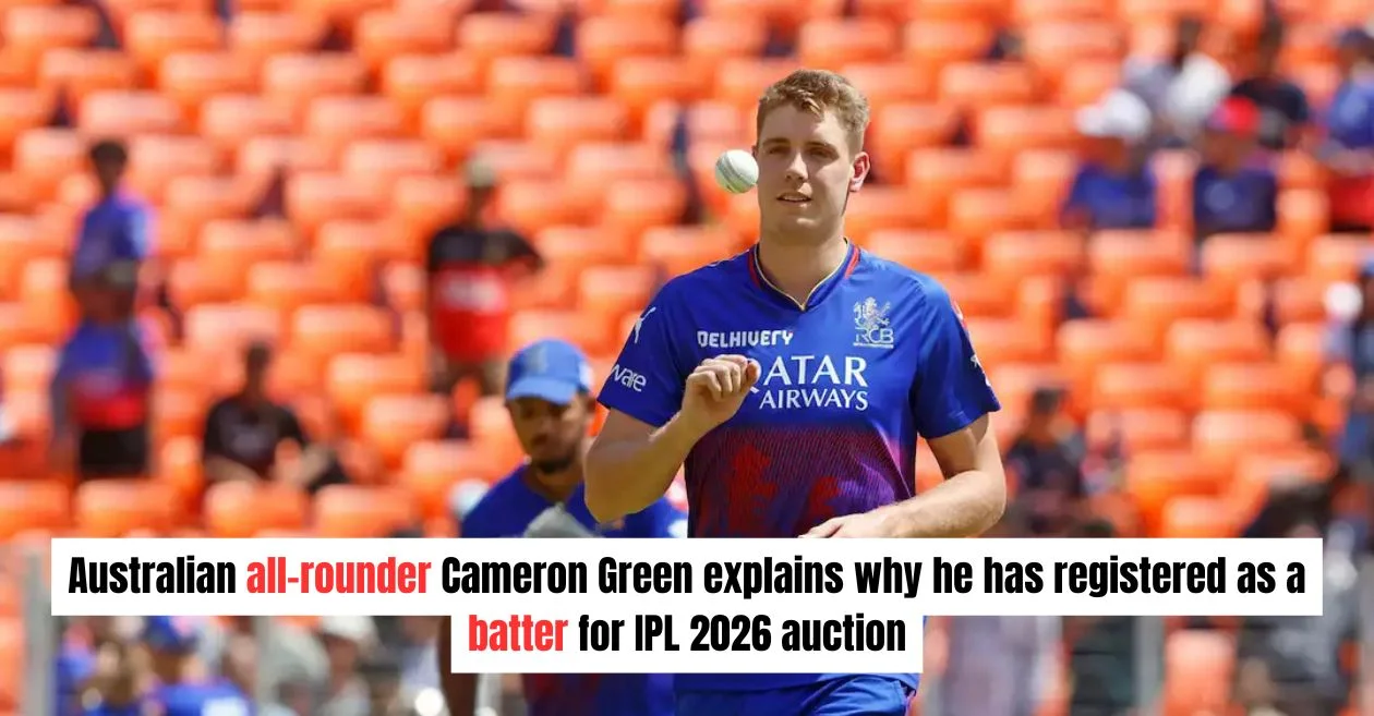 Cameron Green reveals the real reason behind being listed as a ‘batter’ in IPL 2026 auction