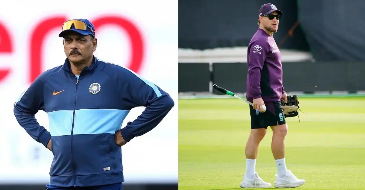 Ex-England cricketer backs Ravi Shastri to replace Brendon McCullum as head coach after Ashes fallout