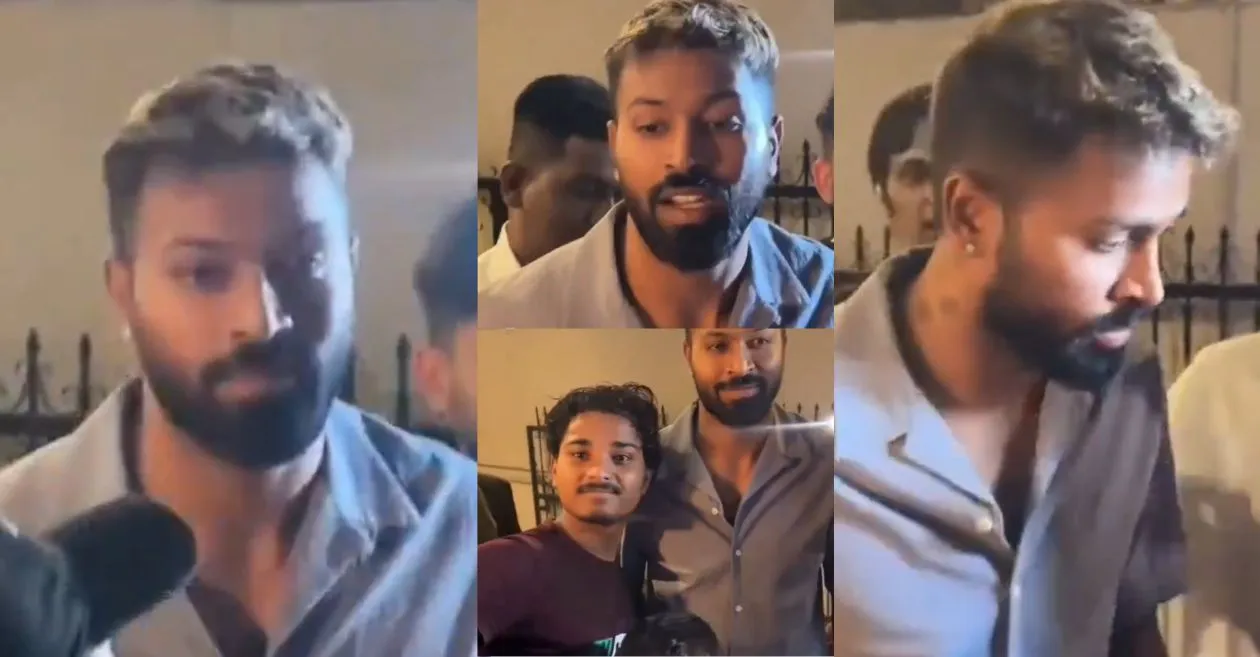 WATCH: Fan reacts angrily after Hardik Pandya declines selfie request at an event