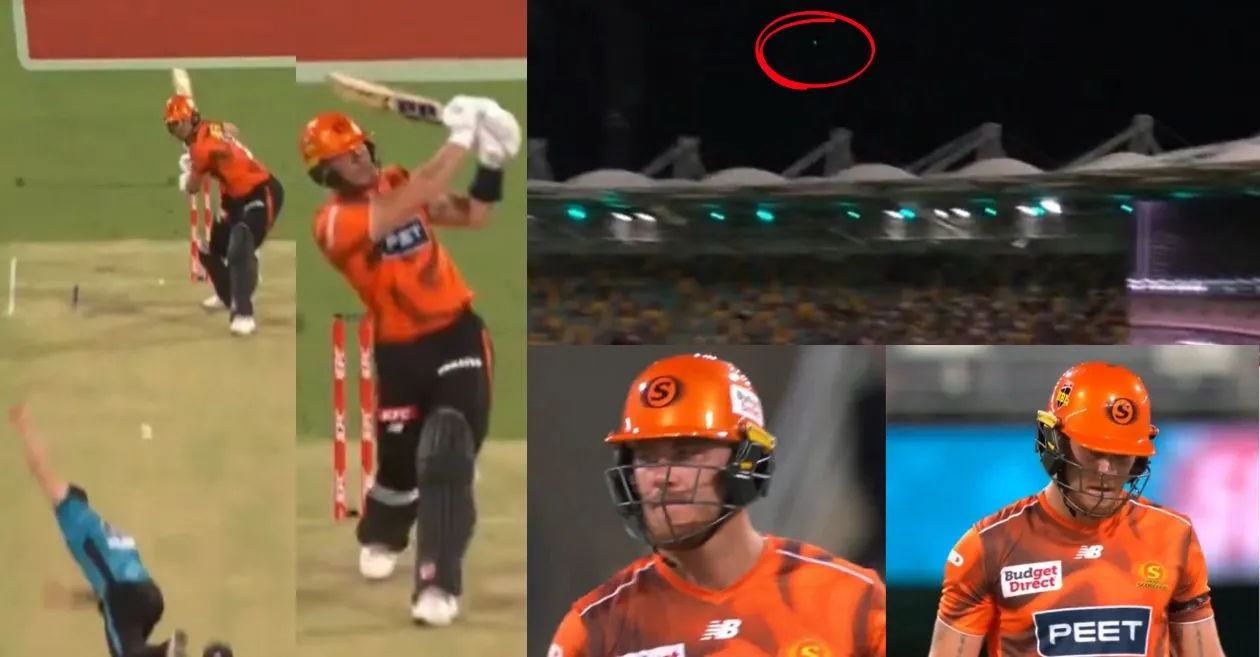 WATCH: Finn Allen launches a colossal 105-metre six off Jack Wildermuth in BBL|15